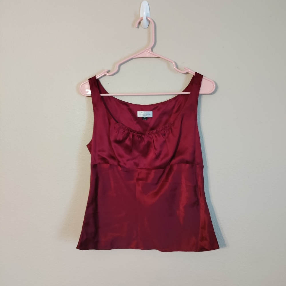 Tahari Silk Tank Size 8P